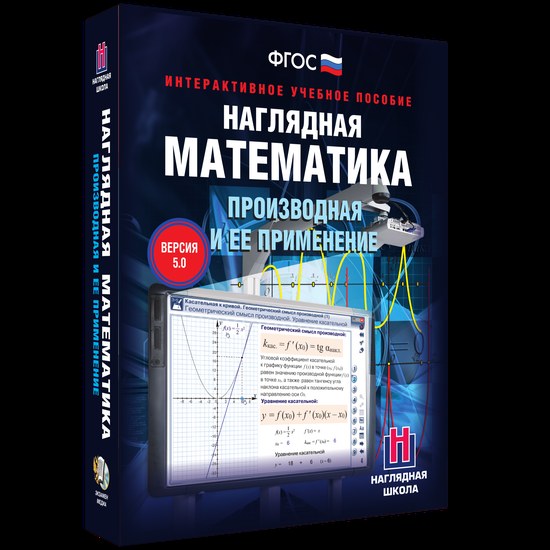 Интерактивное пособие "Наглядная математика. Производная и ее применение" (10 класс)