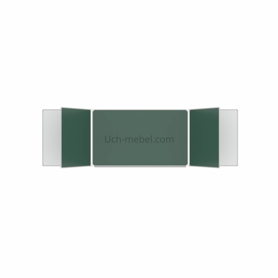 Пятиэлементная доска для мела и маркера 360х120 см