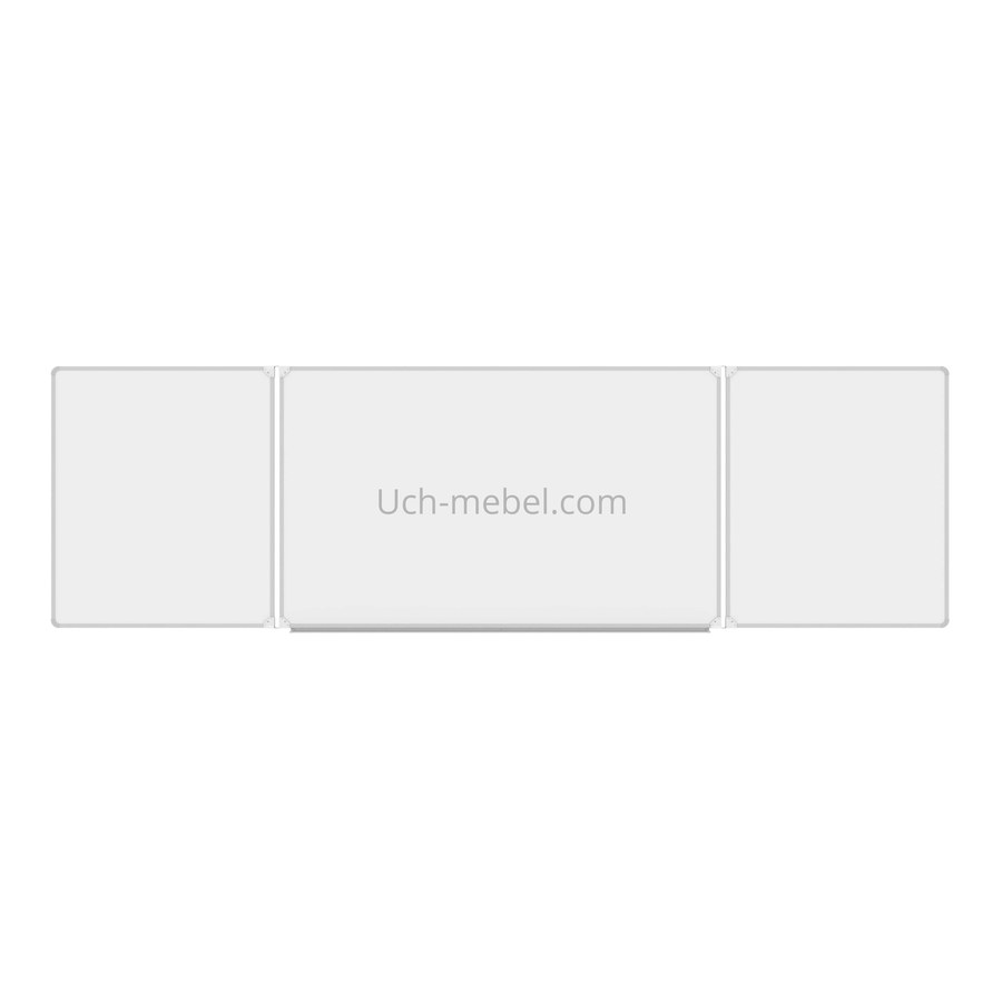 Трехэлементная маркерная доска 340х100 см