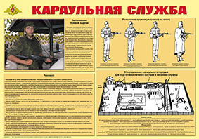 Плакат "Караульная служба"