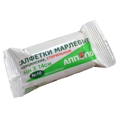 Повязка (салфетка) медицинская малая