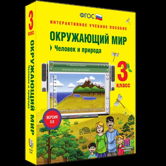 Интерактивное пособие "Окружающий мир 3 класс. Человек и природа"