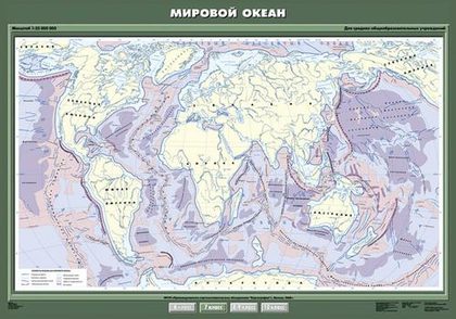 Карта "Мировой океан"
