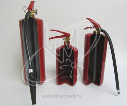 Макеты огнетушителей (ОУ, ОП, ОХП)
