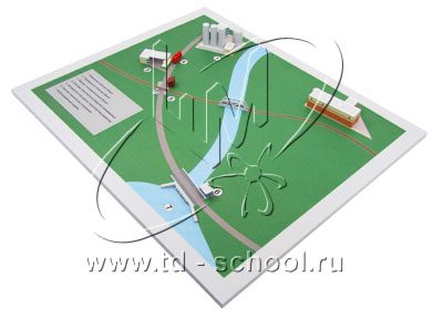 Макет местности