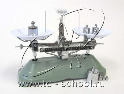 Весы с разновесами лабораторные