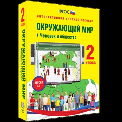 Интерактивное пособие "Окружающий мир 2 класс. Человек и общество"