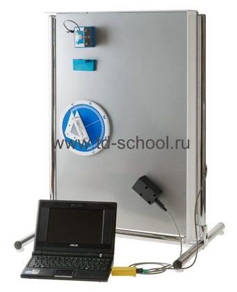Лабораторная установка "Формула Френеля (коэффициенты отражения и пропускания от поверхности диэлектрика под различными углами)"