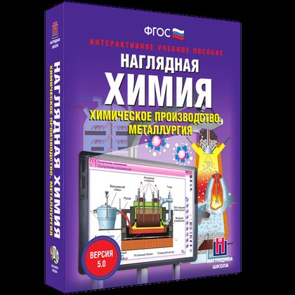 Наглядная химия. Химическое производство. Металлургия (интерактивное пособие)