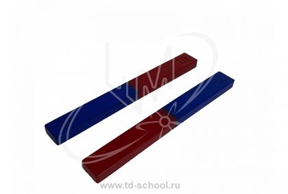 Магнит полосовой демонстрационный (пара)
