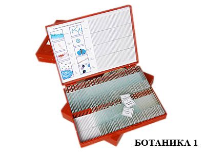 Комплект микропрепаратов "Ботаника 1" (базовый)