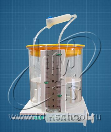 Прибор для обнаружения дыхательного газообмена у растений и животных